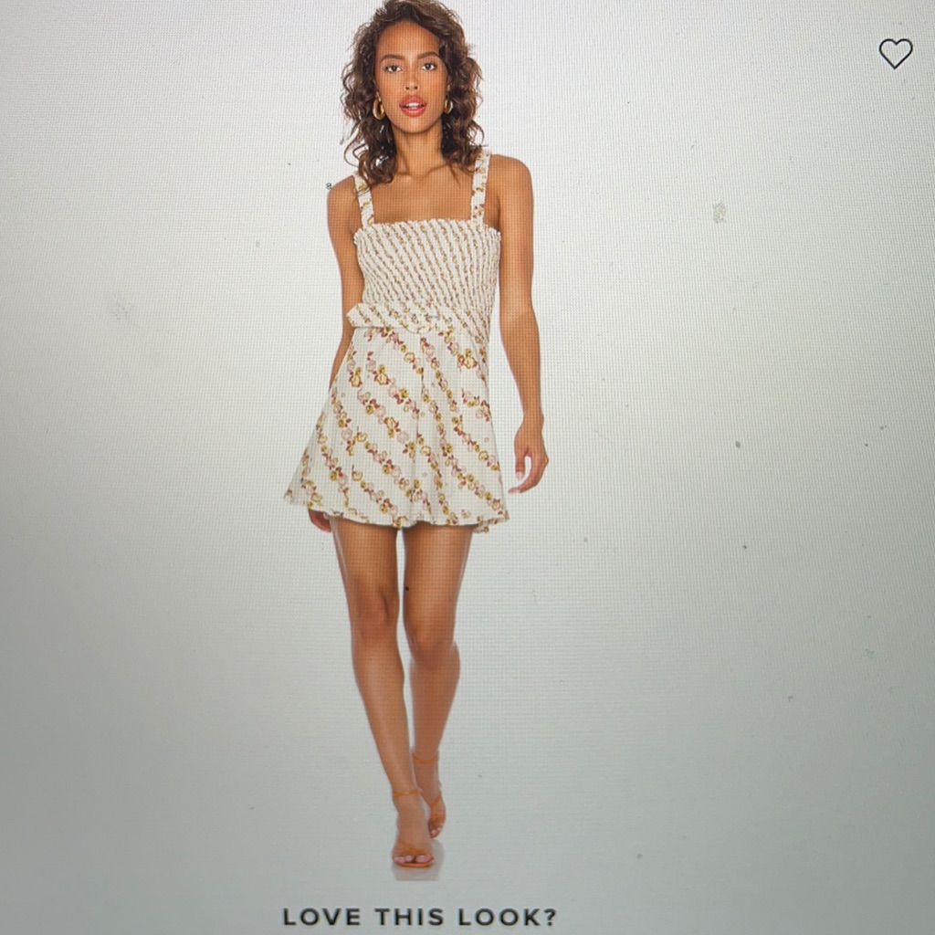Georgia Smocked Mini Dress